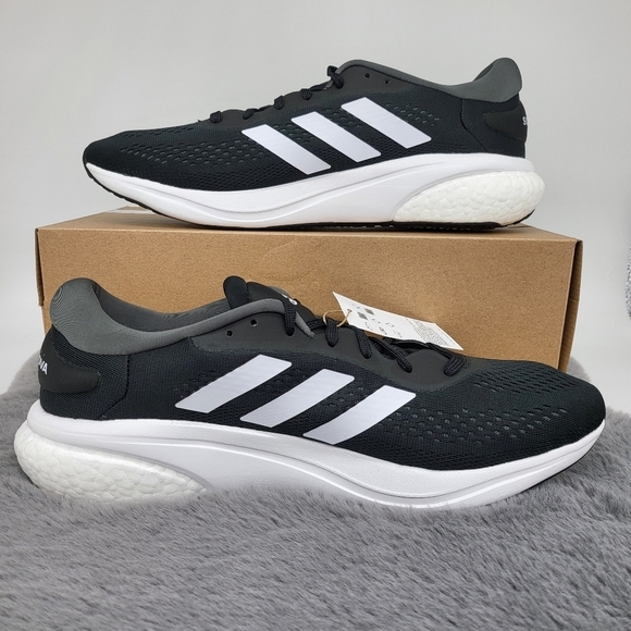 New Adidas Supernova 2 Black Men\'s Running Shoes Size 13 main image 6